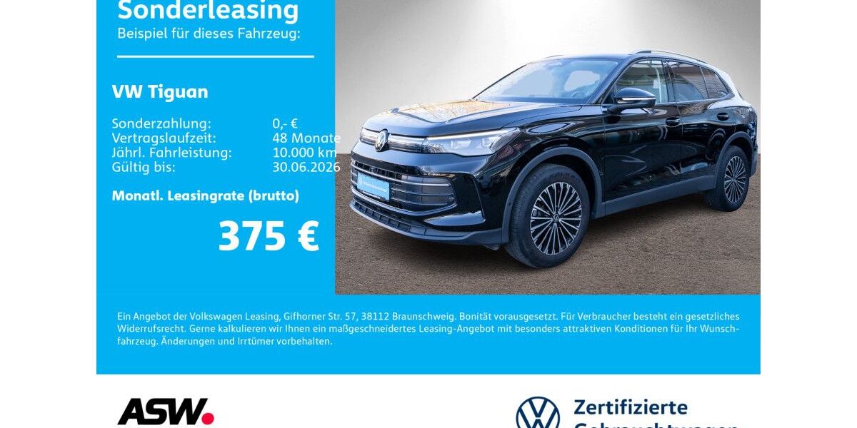 VW Tiguan 29.900 km 34.990 &euro; Sinsheim 74889