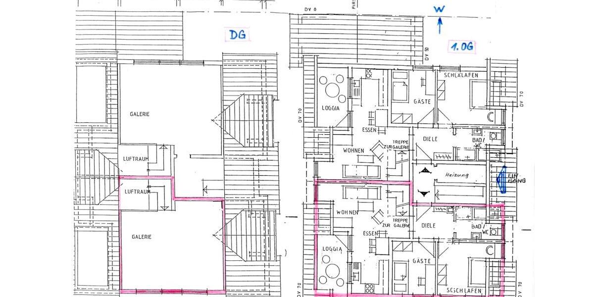Maisonettenwohnung Bad Friedrichshall - 3.5 Zimmer, 91 m&sup2;, 995&euro; | Angebot:24206768