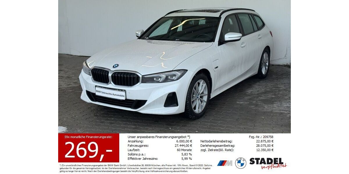 BMW 320 92.468 km 25.749 &euro; Heilbronn 74074