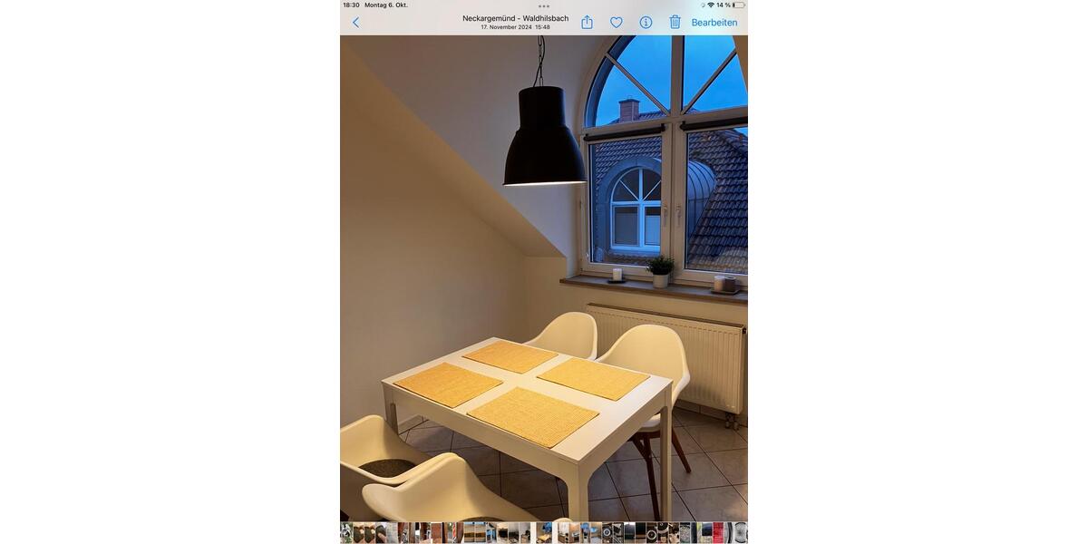 Dachgeschoßwohnung Neckargemünd - 2.5 Zimmer, 65 m&sup2;, 1.100&euro; | Angebot:25291362