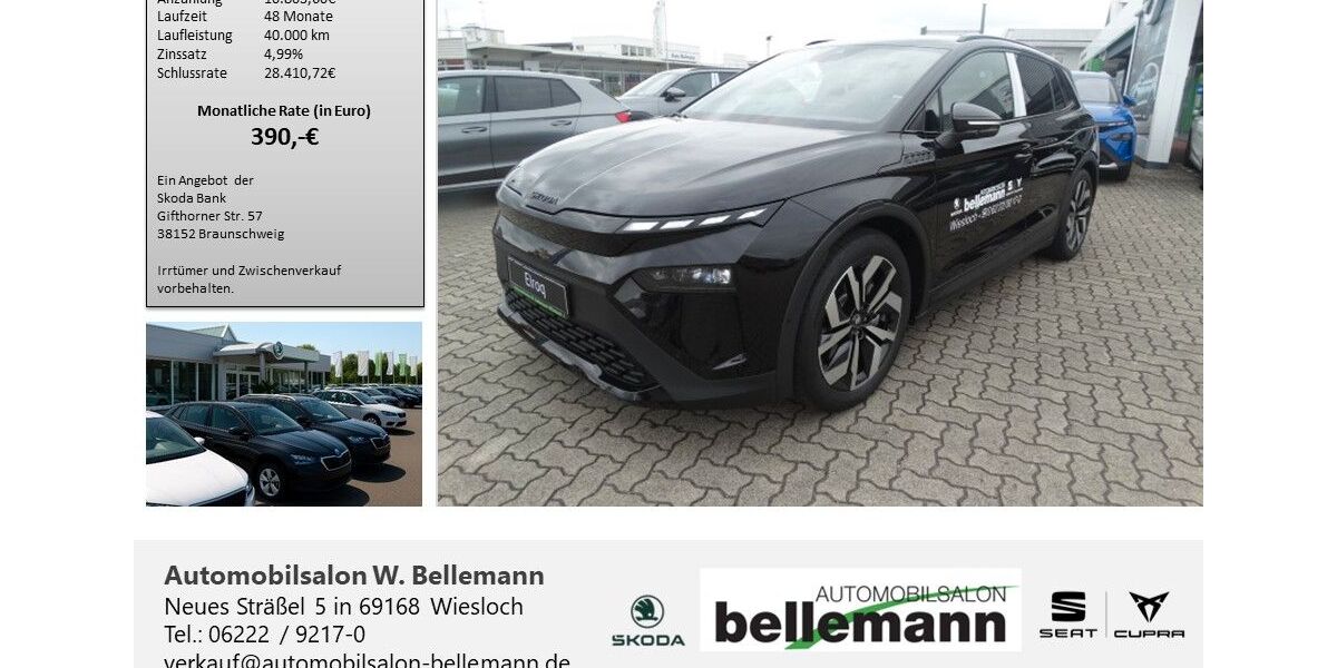 Skoda Elroq 7.000 km 49.490 &euro; Wiesloch 69168