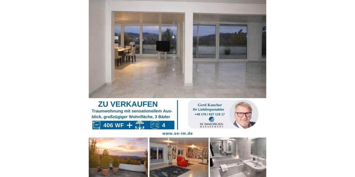 Etagenwohnung Eisingen - 4 Zimmer, 406 m&sup2;, 950.000&euro; | Angebot:25748658