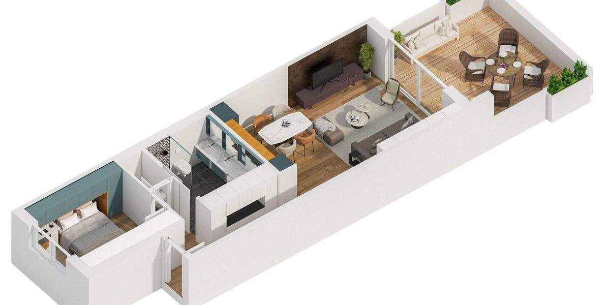 Etagenwohnung Bad Friedrichshall Kochendorf - 2 Zimmer, 82 m&sup2;, 454.000&euro; | Angebot:25737113