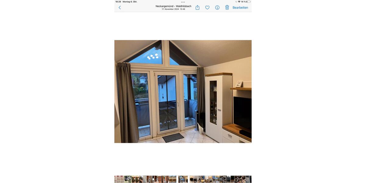 Dachgeschoßwohnung Neckargemünd - 2.5 Zimmer, 65 m&sup2;, 1.100&euro; | Angebot:25291362