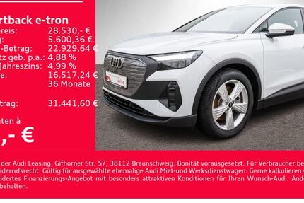 Audi Q4 e-tron 54.800 km 27.330 &euro; Heilbronn 74074