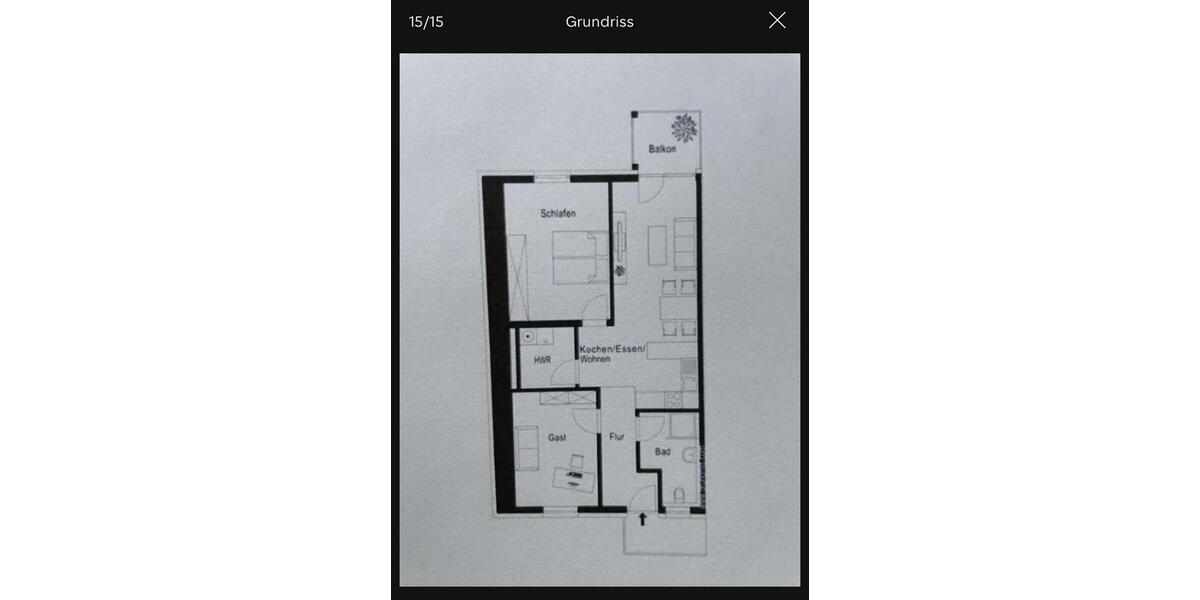 Etagenwohnung Zaisenhausen - 3.5 Zimmer, 73 m&sup2;, 950&euro; | Angebot:25942978