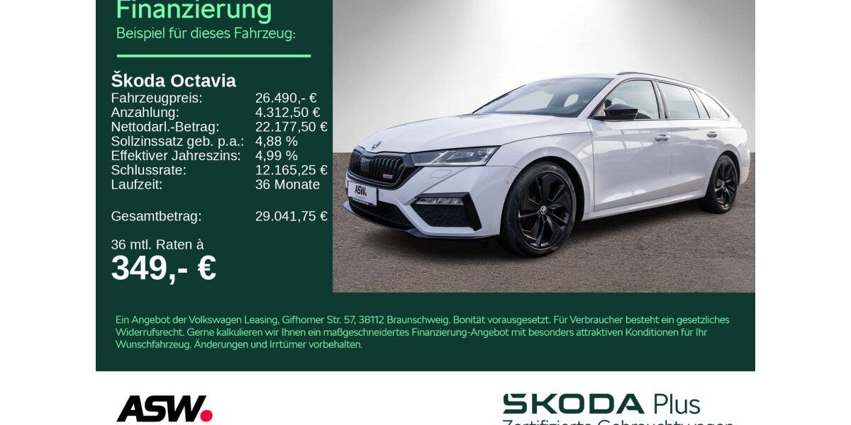 Skoda Octavia 96.500 km 25.390 &euro; Weinsberg 74189