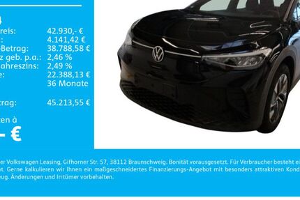 VW ID.4 11.300 km 42.930 &euro; Bad Rappenau 74906