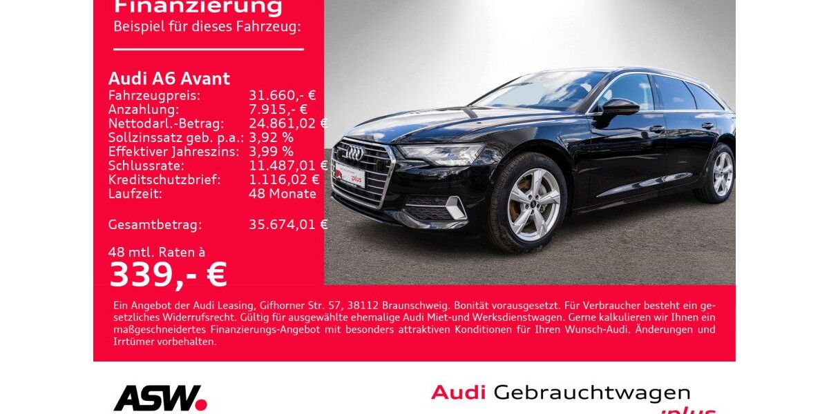 Audi A6 72.150 km 31.660 &euro; Heilbronn 74074