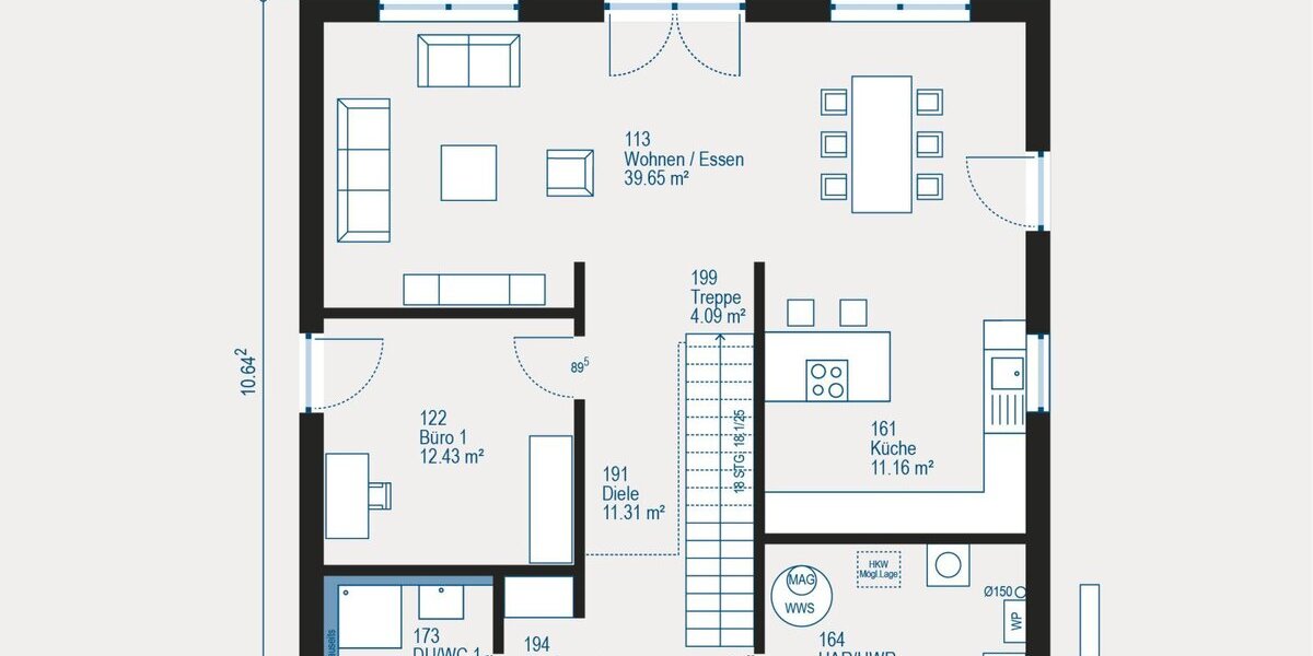 Euer Traumhaus, vielseitig und nachhaltig - Wohlfühlen und Gestalten auf höchstem Niveau - Einfamilienhaus Eisingen | Angebot:27333252