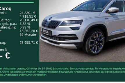 Skoda Karoq 71.500 km 24.830 &euro; Heilbronn 74076