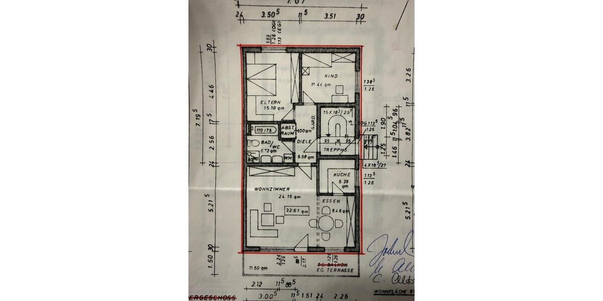 Erdgeschoßwohnung Bad Schönborn - 3 Zimmer, 80 m&sup2;, 295.000&euro; | Angebot:25409086