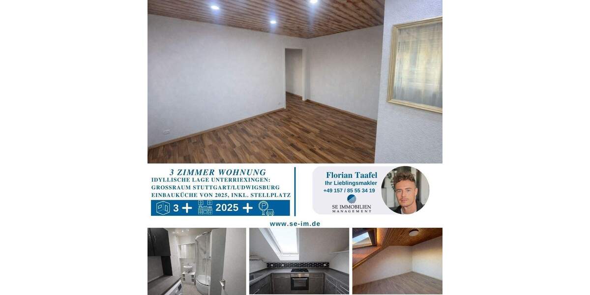 Etagenwohnung Markgröningen Unterriexingen - 3 Zimmer, 52 m&sup2;, 194.995&euro; | Angebot:25708085