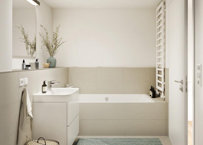 Etagenwohnung Heilbronn Kernstadt - 2.5 Zimmer, 53 m&sup2;, 1.120&euro; | Angebot:25099086