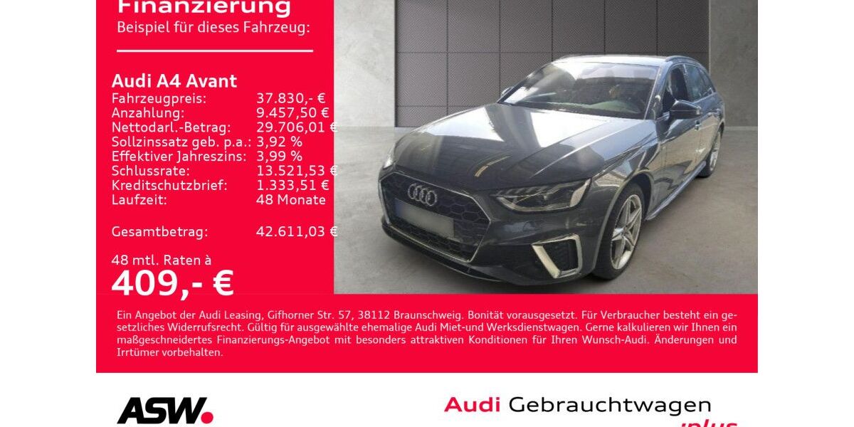 Audi A4 33.900 km 37.830 &euro; Heilbronn 74074