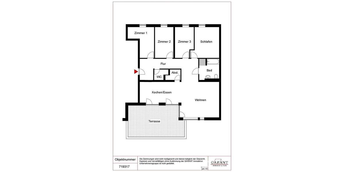 Terrassenwohnung Bad Friedrichshall Kochendorf - 5 Zimmer, 161 m&sup2;, 660.000&euro; | Angebot:25682584
