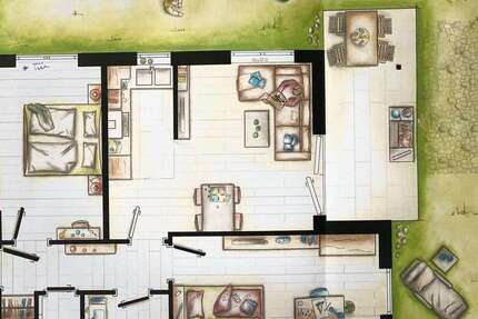 Wohnung Bad Friedrichshall - 3 Zimmer, 68 m&sup2;, 1.050&euro; | Angebot:26032507