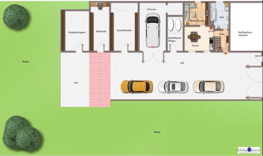 Doppelhaushälfte Mühlhausen - 4 Zimmer, 80 m&sup2;, 259.000&euro; | Angebot:25821560