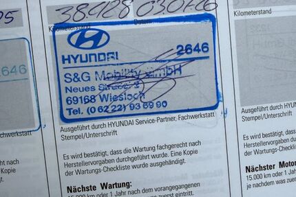 Hyundai i10 40.000 km 14.400 &euro; Wiesloch 69168