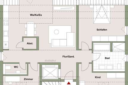 Wohnung Bruchsal - 4 Zimmer, 103 m&sup2;, 529.000&euro; | Angebot:24834995