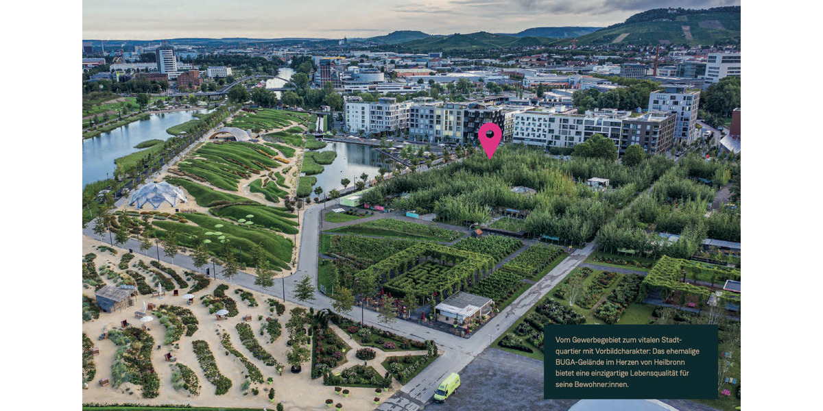 Erdgeschoßwohnung Heilbronn Kernstadt - 2 Zimmer, 64 m&sup2;, 1.050&euro; | Angebot:24716157