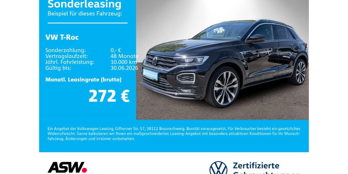 VW T-Roc 43.700 km 25.660 &euro; Neckarsulm 74172