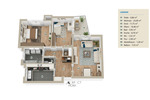 Etagenwohnung Heilbronn Böckingen - 3 Zimmer, 82 m&sup2;, 275.000&euro; | Angebot:26276058