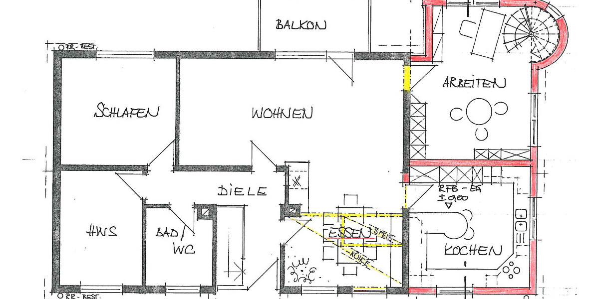 Außergewöhnlich: Architektenhaus in Aussichtslage - Zweifamilienhaus Mosbach | Angebot:26675706