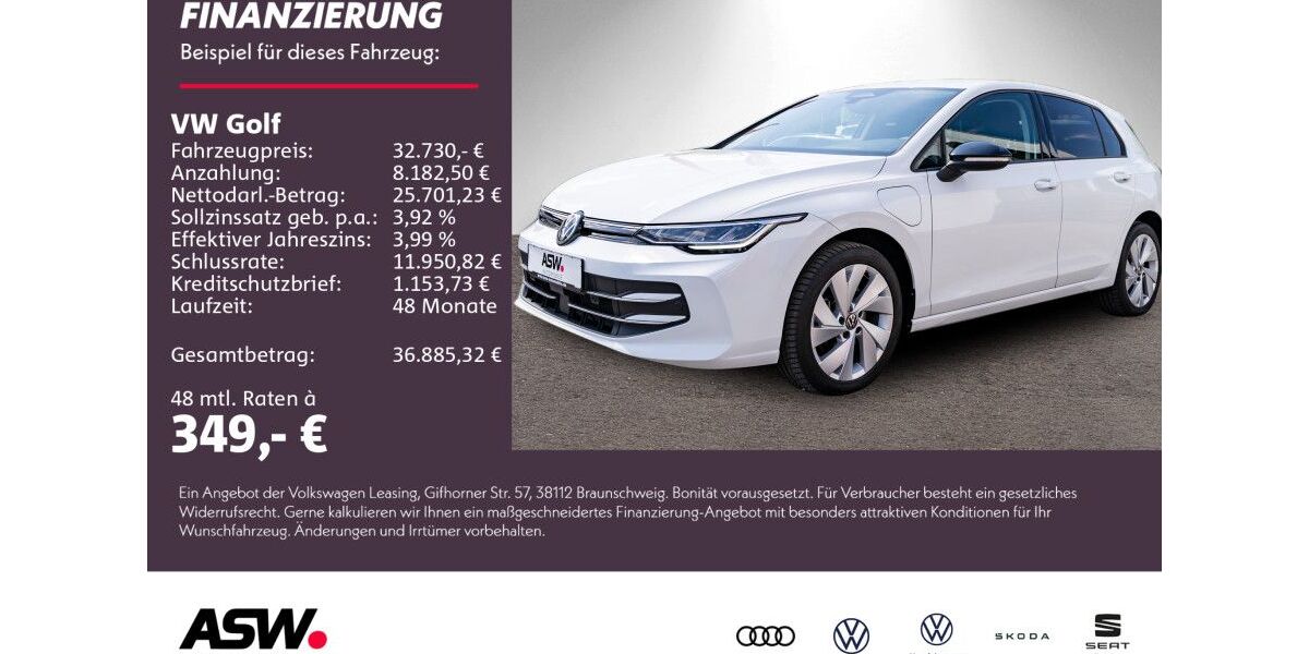 VW Golf 14.500 km 29.390 &euro; Weinsberg 74189