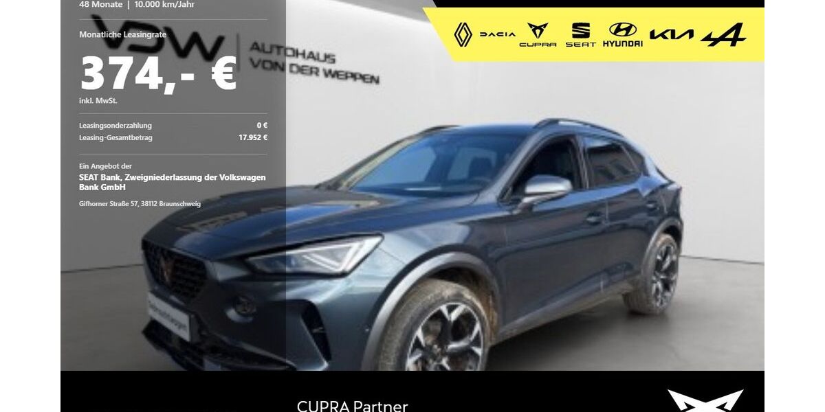Cupra Formentor 24.900 km 28.980 &euro; Mosbach 74821