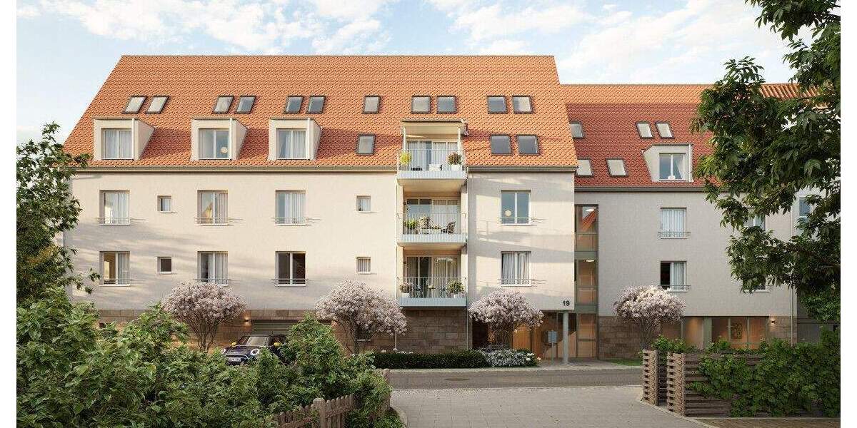 Etagenwohnung Bietigheim-Bissingen Bissingen - 2 Zimmer, 46 m&sup2;, 359.900&euro; | Angebot:25704071