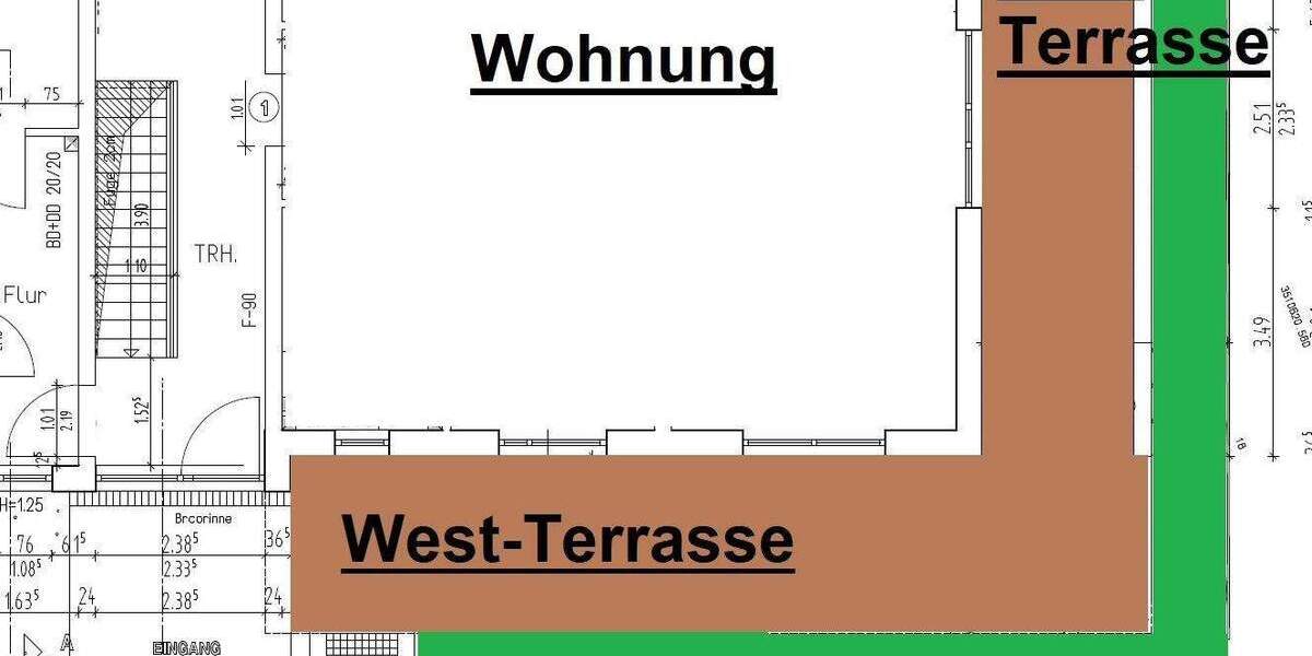 Etagenwohnung Bietigheim-Bissingen Bietigheim - 3 Zimmer, 97 m&sup2;, 477.000&euro; | Angebot:25748635