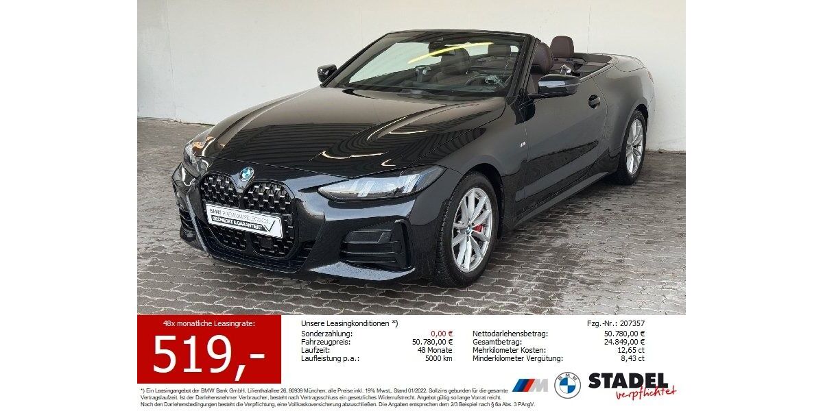 BMW 430 26.100 km 53.990 &euro; Heilbronn 74074