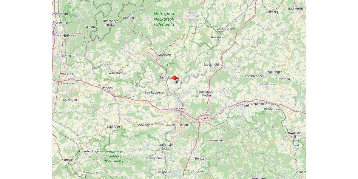 Einfamilienhaus Gundelsheim / Bachenau Bachenau - 8 Zimmer, 186 m&sup2;, 495.000&euro; | Angebot:25742871