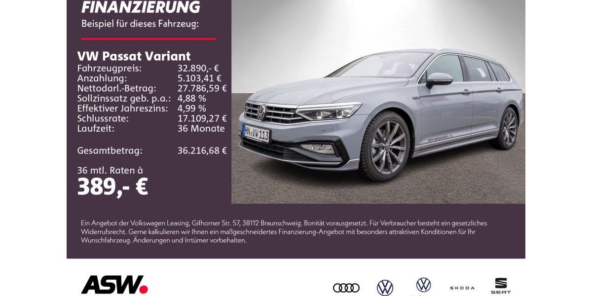 VW Passat Variant 77.900 km 32.890 &euro; Weinsberg 74189