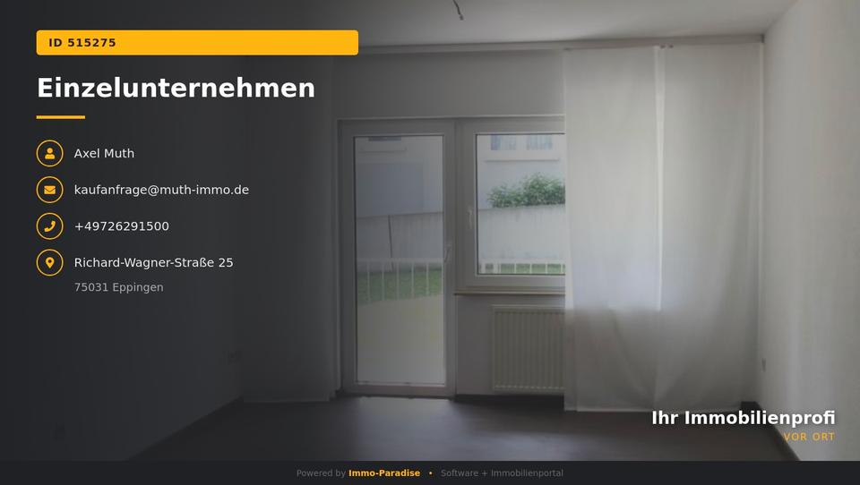 Erdgeschoßwohnung Sulzfeld - 3 Zimmer, 71 m&sup2;, 800&euro; | Angebot:26563494