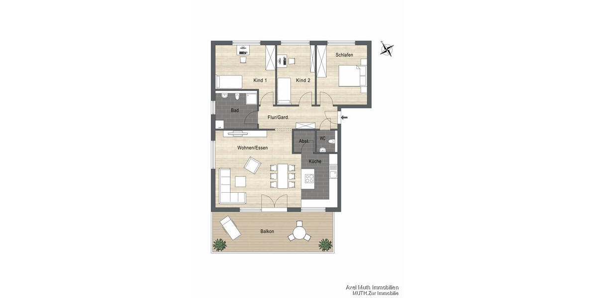 Etagenwohnung Sulzfeld - 4 Zimmer, 118 m&sup2;, 606.518&euro; | Angebot:25660538