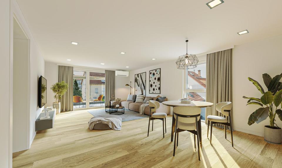 Etagenwohnung Obrigheim - 3 Zimmer, 78 m&sup2;, 1.250&euro; | Angebot:25903801