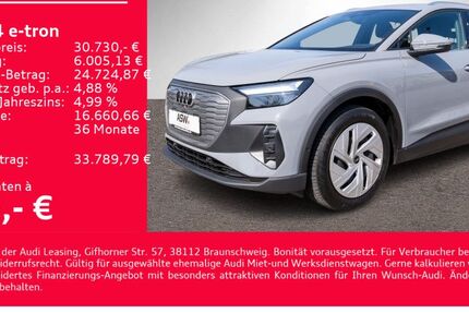 Audi Q4 e-tron 37.200 km 30.730 &euro; Heilbronn 74074