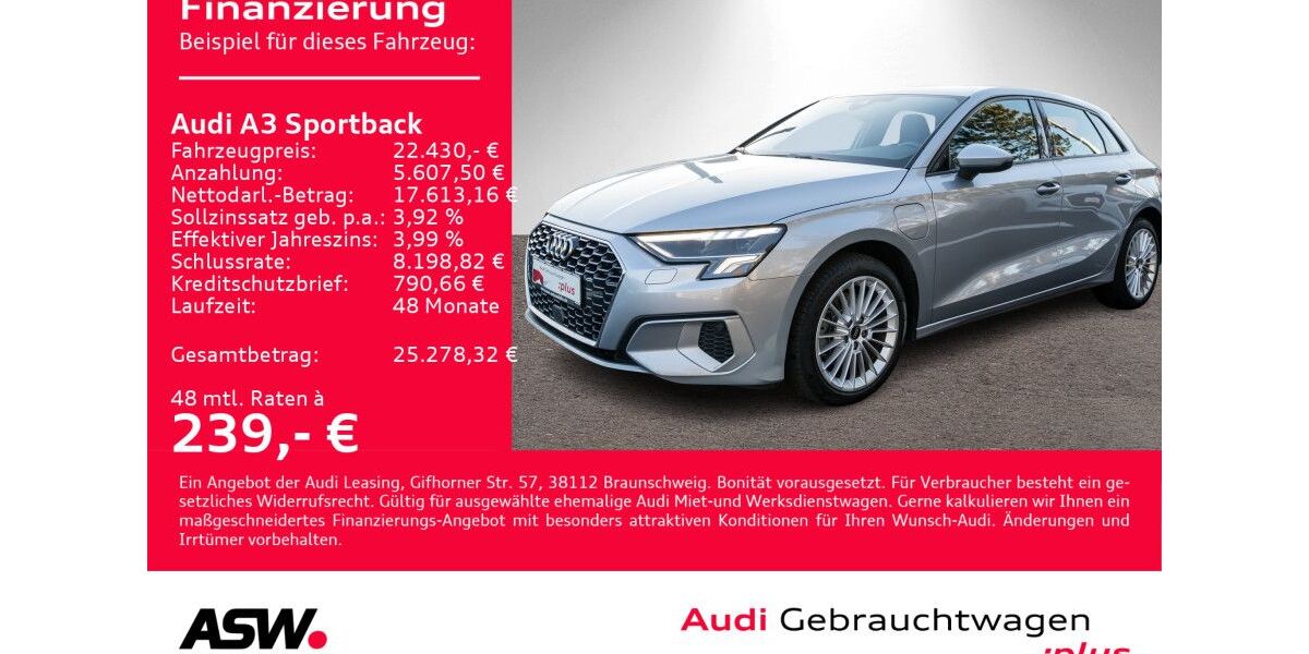 Audi A3 72.254 km 22.430 &euro; Heilbronn 74074
