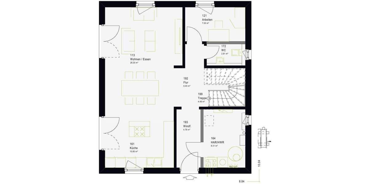 Einfamilienhaus Kraichtal Menzingen - 5 Zimmer, 133 m&sup2;, 399.000&euro; | Angebot:25726150