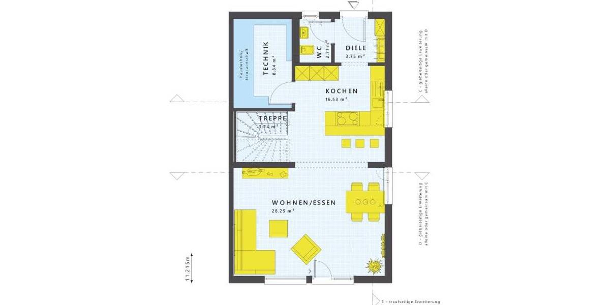 Doppelhaushälfte Ölbronn-Dürrn Dürrn - 5 Zimmer, 124 m&sup2;, 526.977&euro; | Angebot:26015212