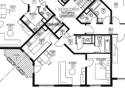 Etagenwohnung Tamm - 2 Zimmer, 70 m&sup2;, 990&euro; | Angebot:26759083