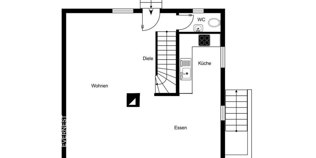 Doppelhaushälfte Bretten - 4 Zimmer, 88 m&sup2;, 388.000&euro; | Angebot:25738384