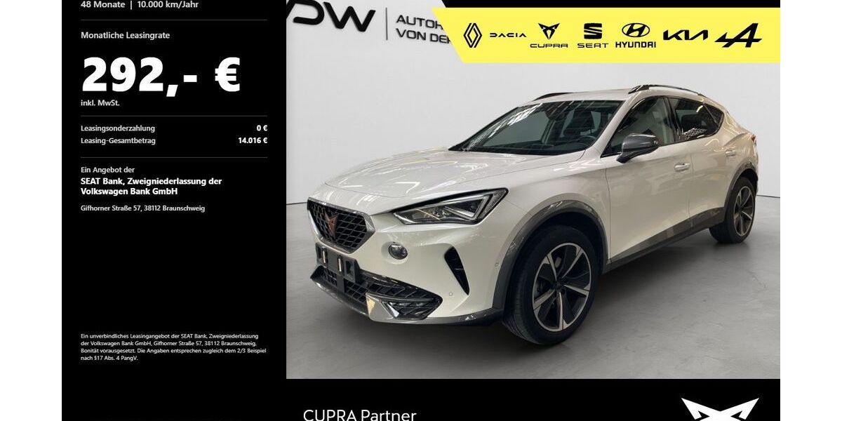 Cupra Formentor 17.300 km 26.980 &euro; Heilbronn 74076
