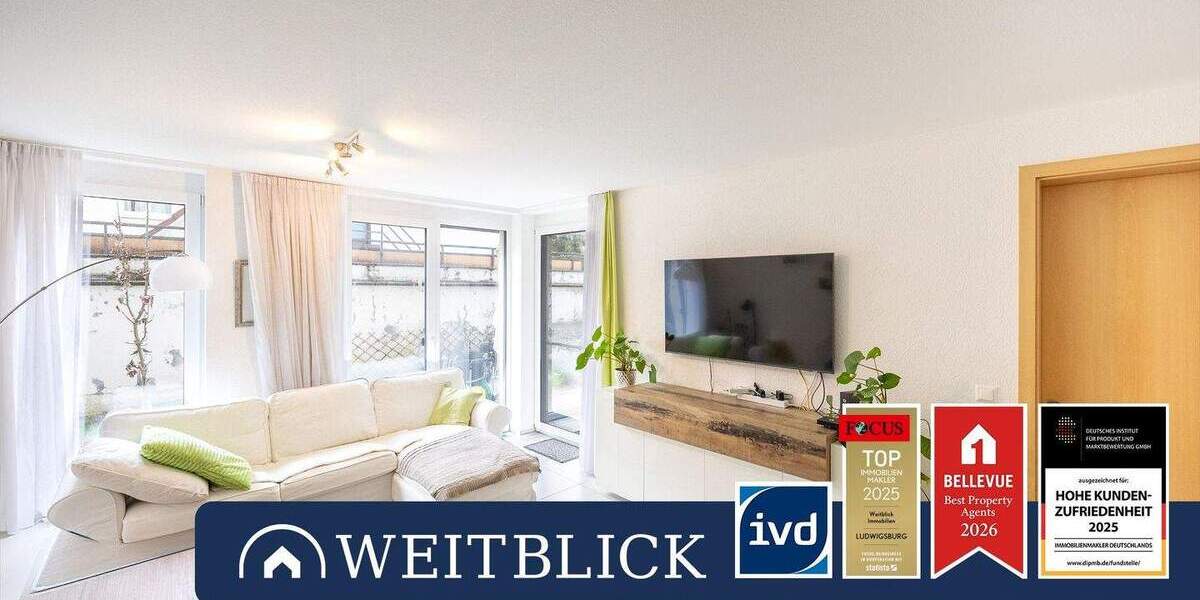 Etagenwohnung Besigheim - 3 Zimmer, 85 m&sup2;, 299.000&euro; | Angebot:25697957