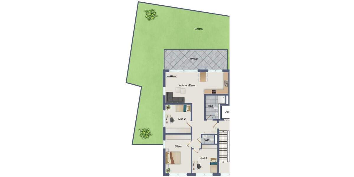 Etagenwohnung Neckarsulm / Obereisesheim Obereisesheim - 4 Zimmer, 87 m&sup2;, 1.300&euro; | Angebot:25701413