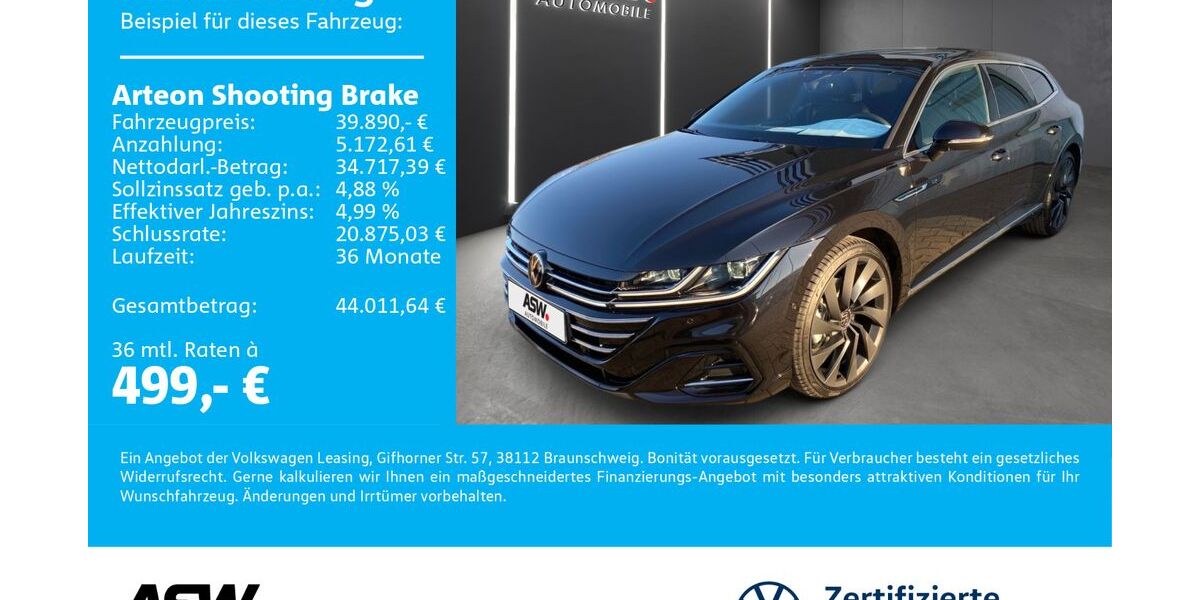 VW Arteon 39.900 km 38.690 &euro; Neckarsulm 74172