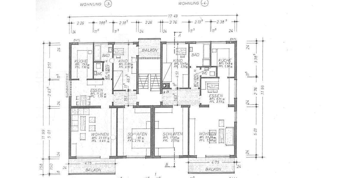 Etagenwohnung Weinsberg - 3.5 Zimmer, 86 m&sup2;, 1.290&euro; | Angebot:24855448