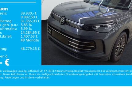 VW Tiguan 25.600 km 39.930 &euro; Neckarsulm 74172